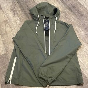 Mens Olive Green Lightweight Jacket